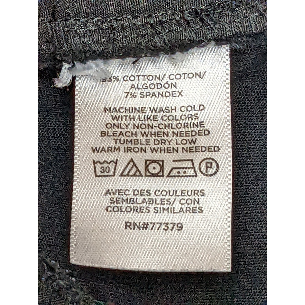Ann Taylor Factory Size 8 32x25 Black Career Dress Pants Stretch EUC - Picture 5 of 10